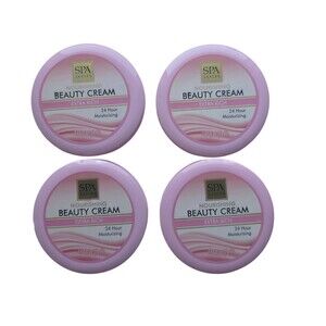SPA Luxury Nourishing Beauty Cream Extras Rich 2.53 Fl.oz ~ 4pk